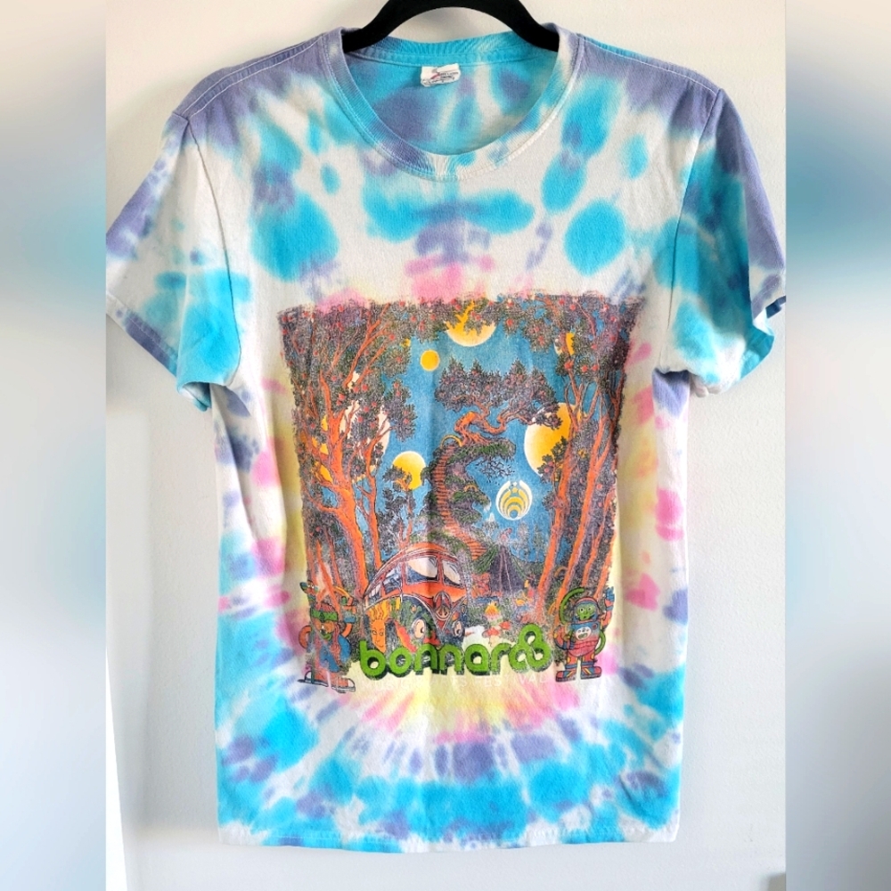 Tie-Dye Concert Tshirt - 100% Cotton - Size Small - BONNAROO 2018